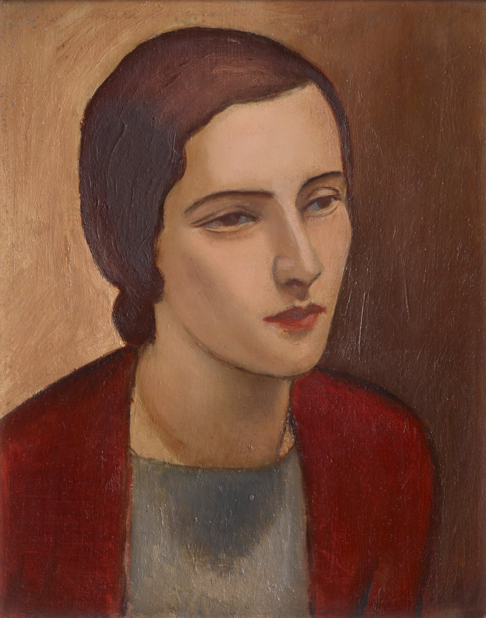 Bir kızın başı by Raymond McIntyre