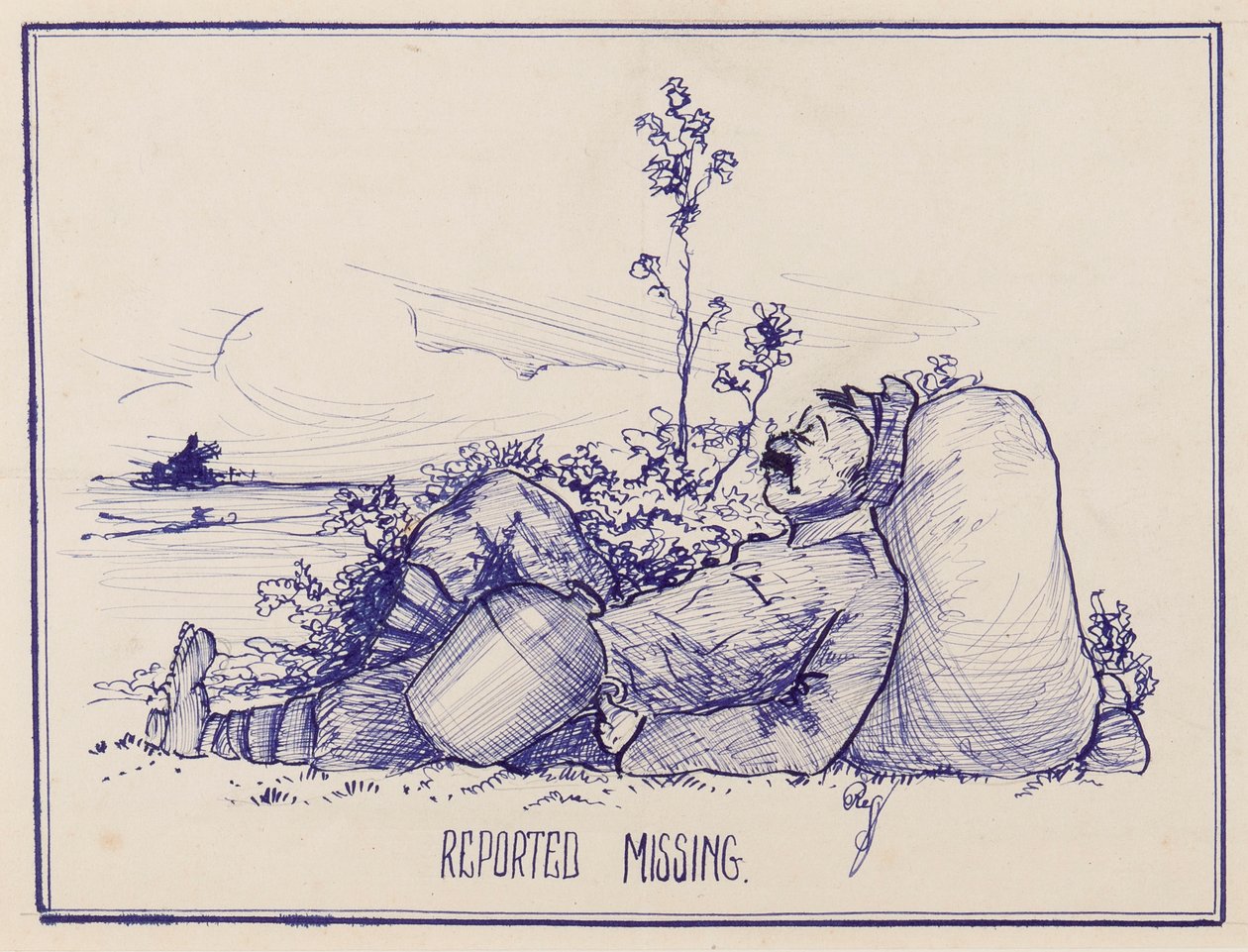 Kayıp Bildirildi, 1914-18 by Reg G. Preston