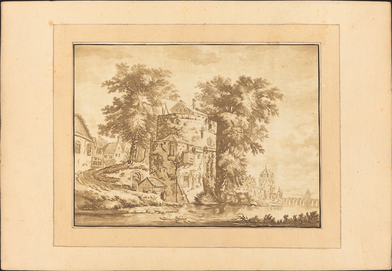Hollanda Manzarası by Regina Schönecker after Abraham Rademaker