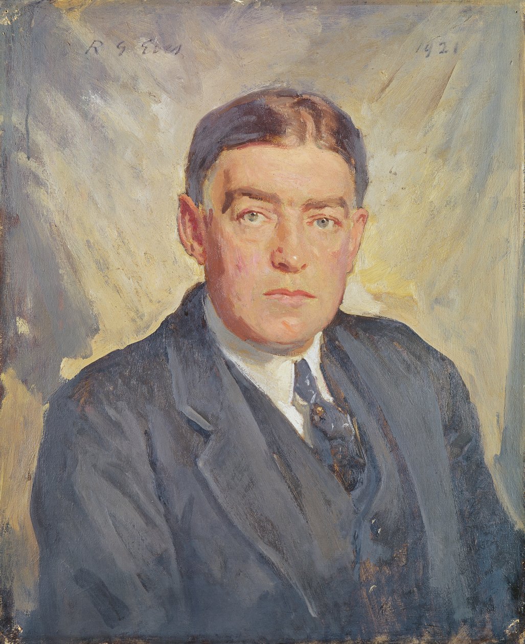 Sir Ernest Shackleton'ın Portresi (1874-1922) 1921 by Reginald Grenville Eves