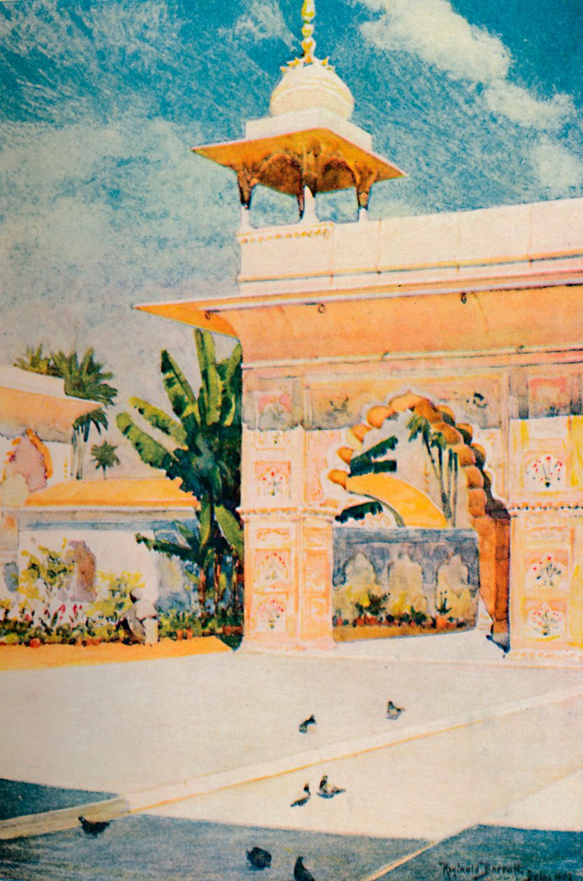 Divan-ı Has, Delhi, 1913 by Reginald Barratt