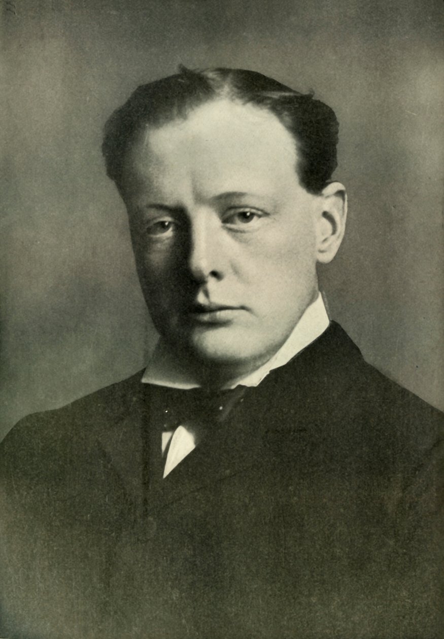 Winston Churchill, Amirallik Birinci Lordu, 1919. by Reginald Haines