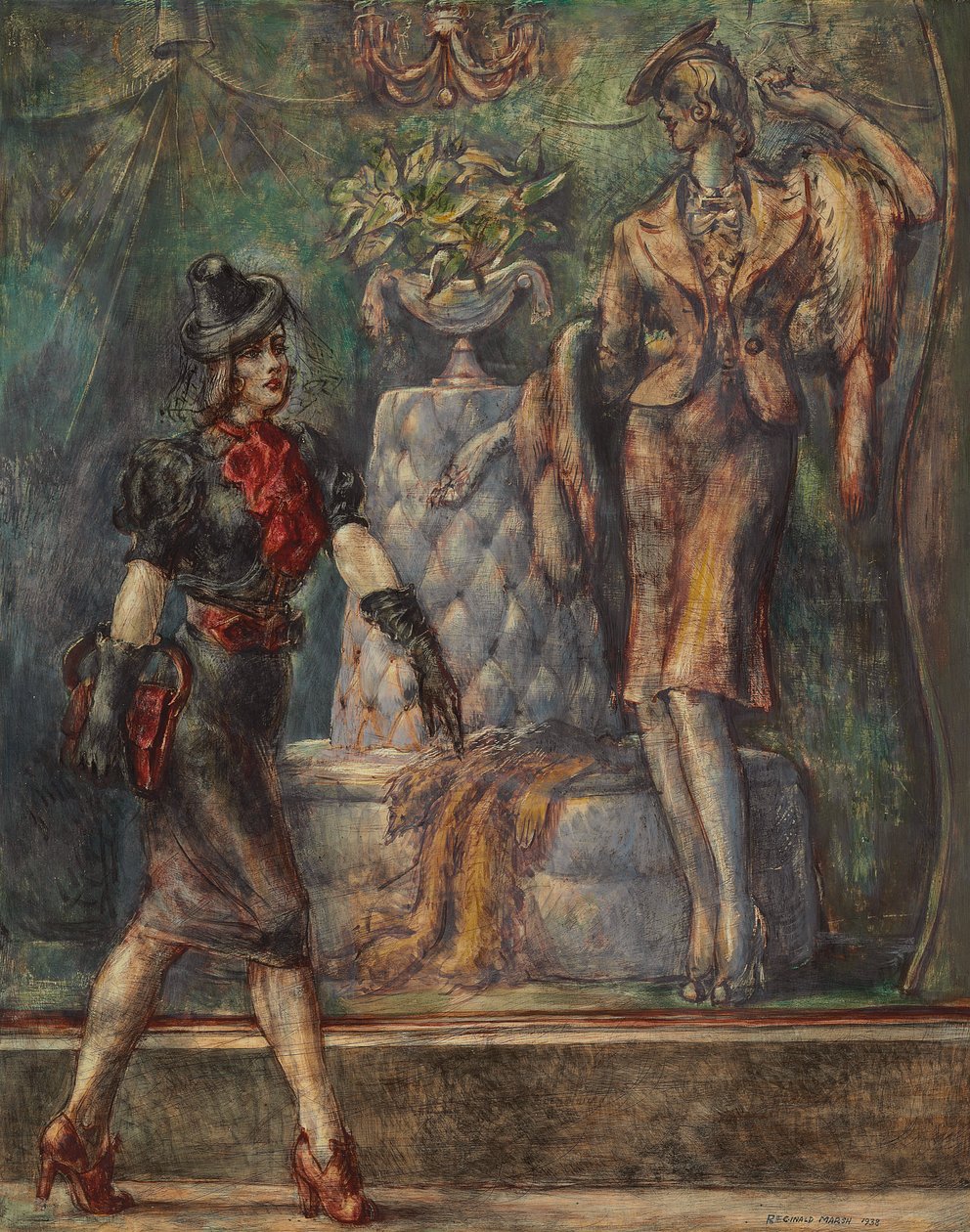 Beşinci Cadde by Reginald Marsh