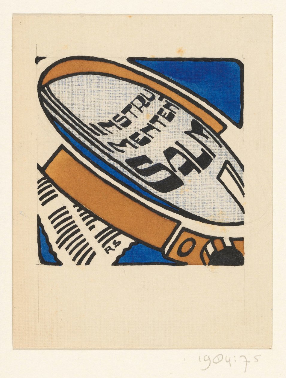 Instrumenten Salm (nesne üzerindeki orijinal başlık) by Reijer Stolk (signed by artist)