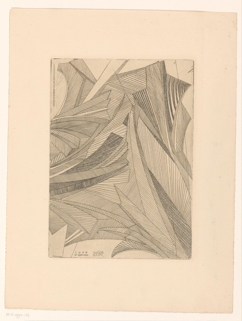 Buz Çiçeği Geometrik Desenler by Reijer Stolk