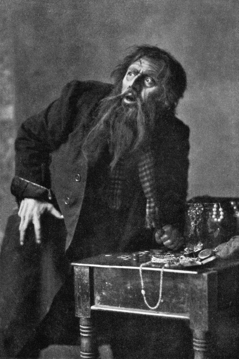 Bransby Williams 1870-1961, aktör, 1911-1912. by Reinhold Thiele