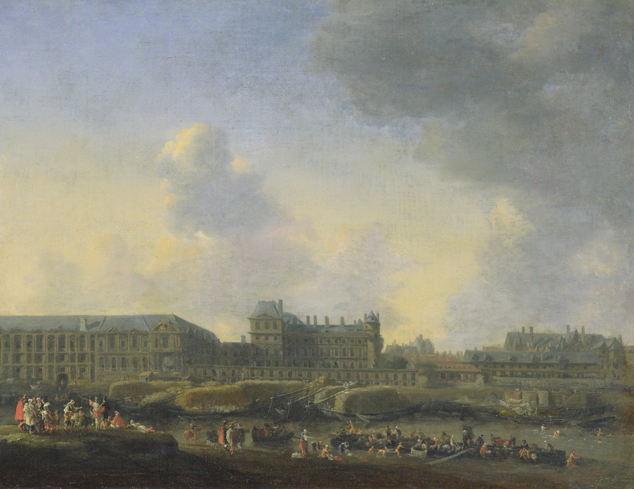 Seine Nehri, Louvre ve Palais Bourbon