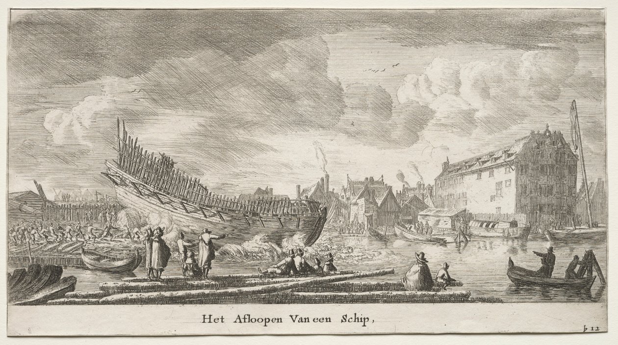Amsterdam Gemileri: Bir Gemiyi Başlatmak. by Reinier Nooms