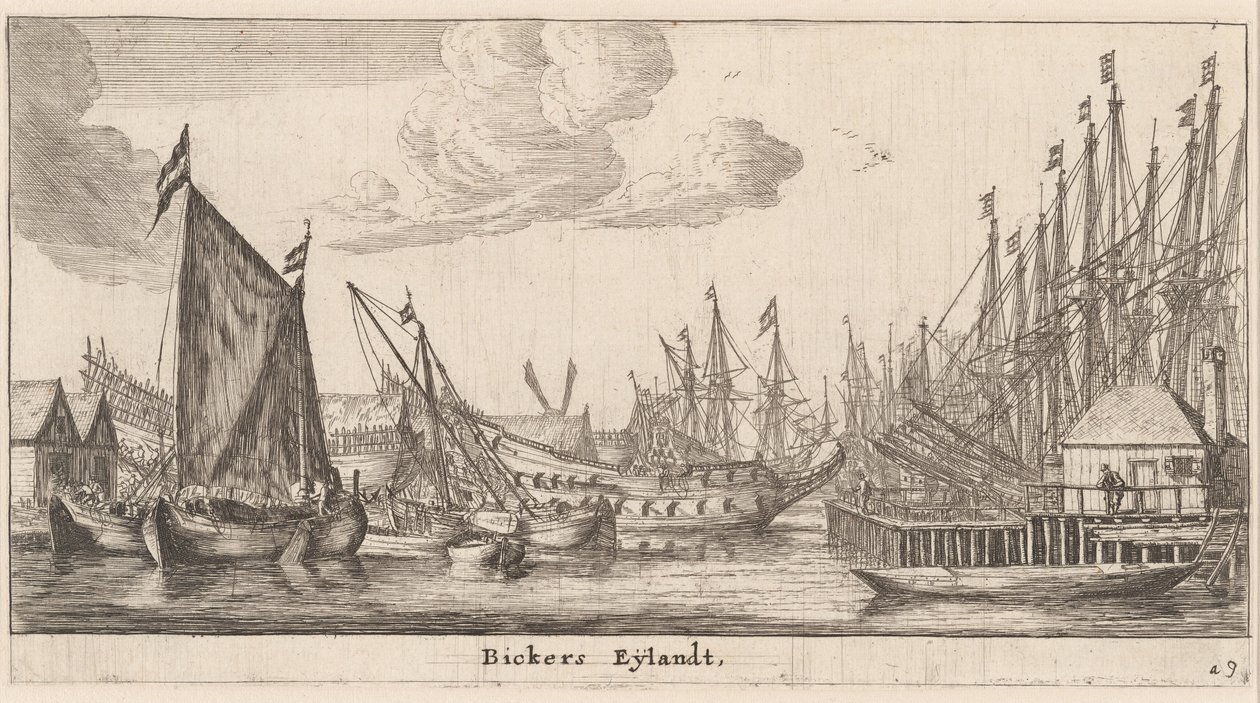Bicker Adası, Amsterdam by Reinier Nooms, called Zeeman