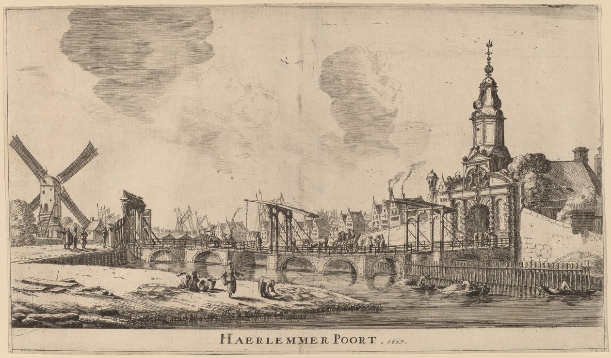Haarlem Kapısı (Haerlemmer Kapısı) by Reinier Nooms, called Zeeman
