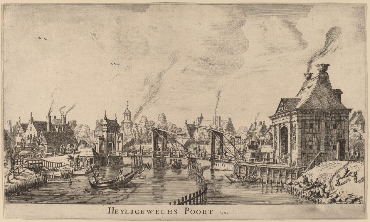 Heiligeweg Kapısı (Heylige Weghs Kapısı) by Reinier Nooms, called Zeeman