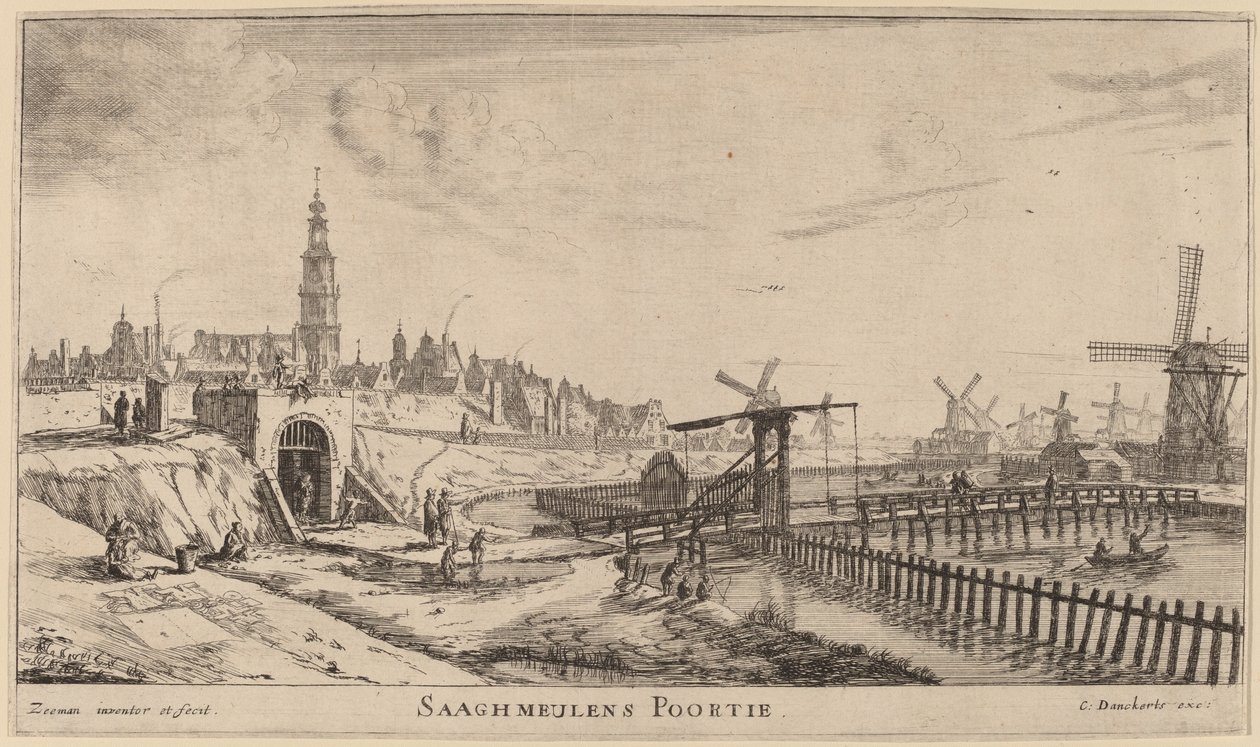 Zagmolan Gaate (Yeterli Saghmeulens) by Reinier Nooms, called Zeeman