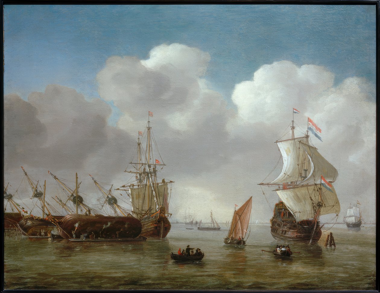 Hollanda liman sahnesi by Reinier Zeeman