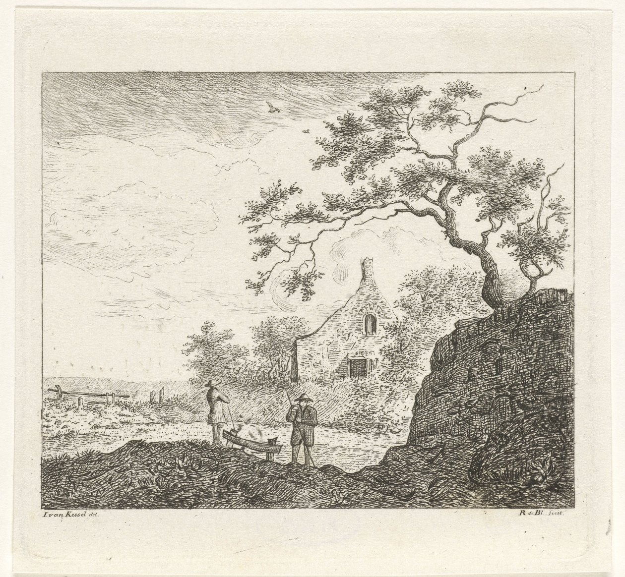 Rakamlarla manzara by Reinierus Albertus Ludovicus baron van Isendoorn à Blois