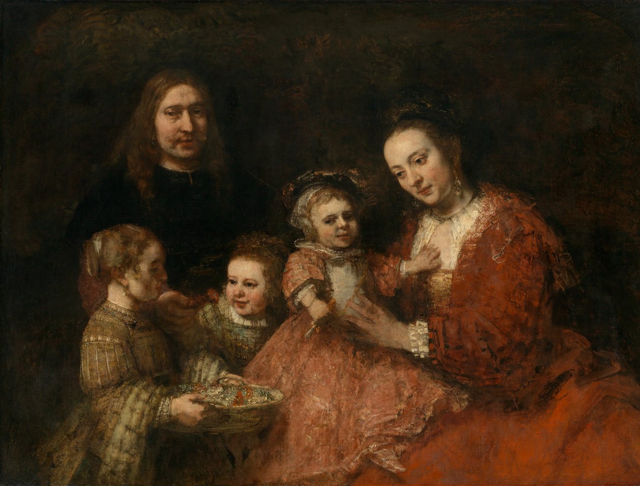 Aile portresi by Rembrandt van Rijn