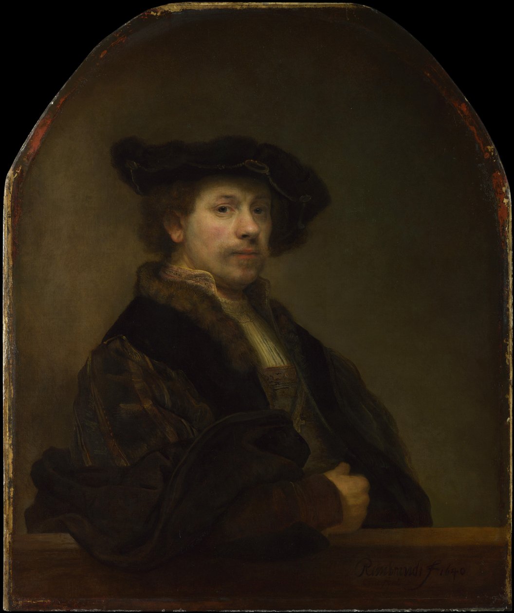 34 Yaşında Otoportre by Rembrandt van Rijn