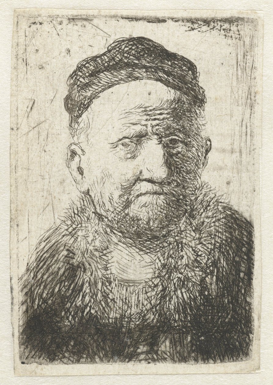 Adam by Rembrandt van Rijn
