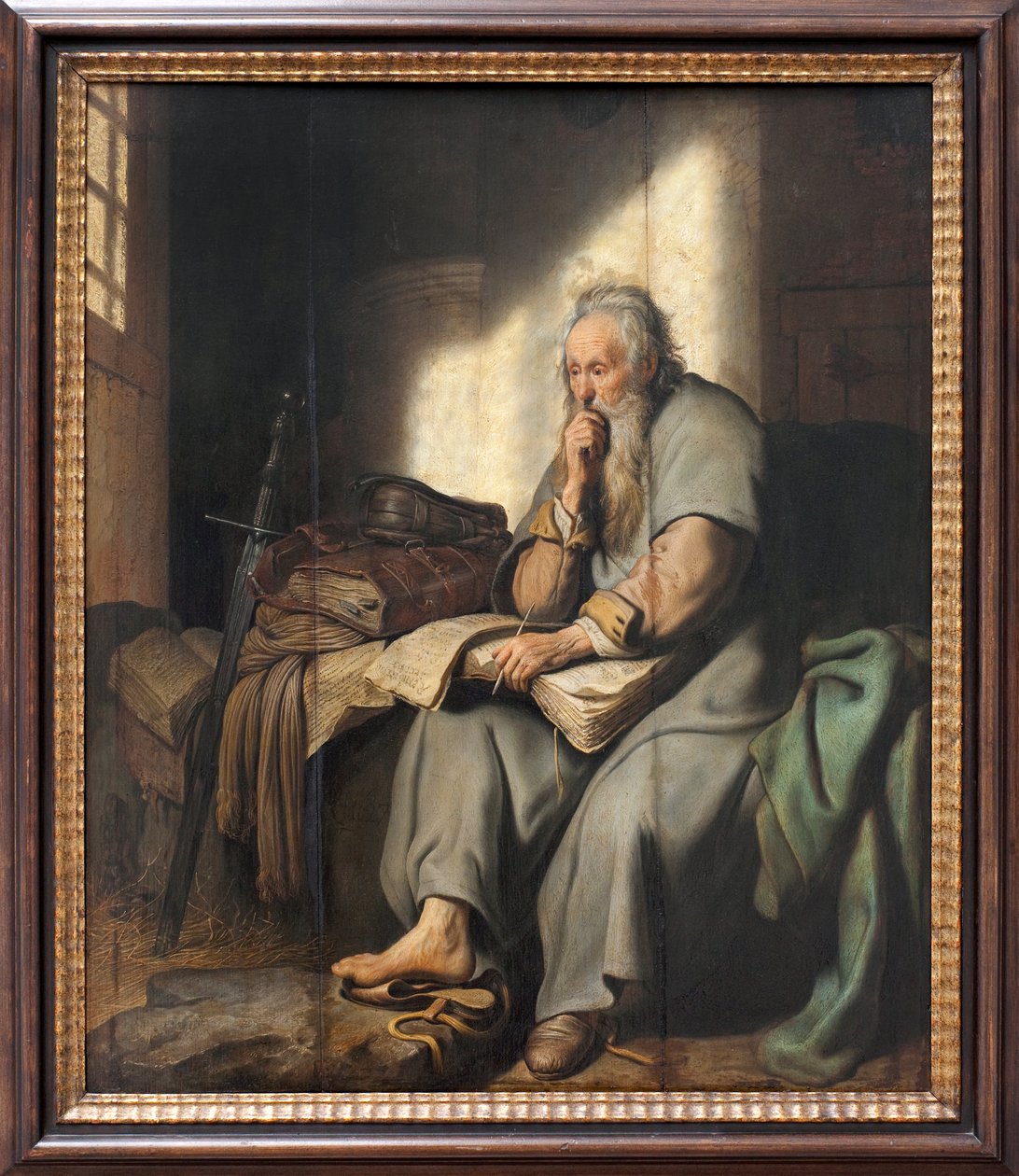 Aziz Paul Hapishanesinde, 1627 by Rembrandt van Rijn