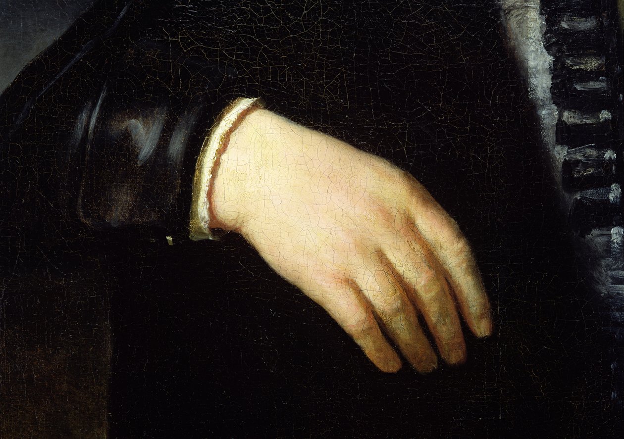Ayakta Duran Bir Adamın Tam Boy Portresi, 1639 (detay) (bkz. 242009) by Rembrandt van Rijn