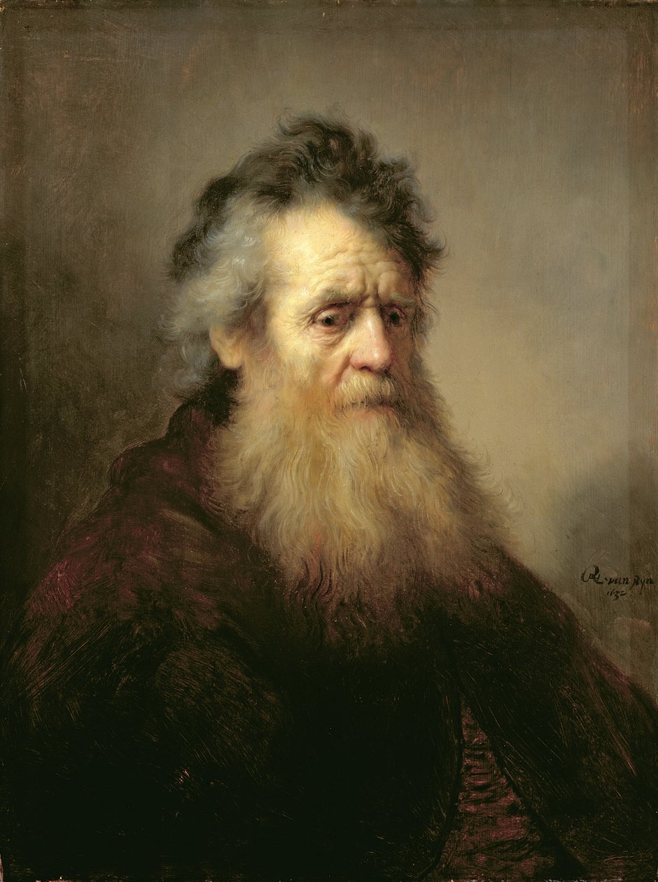 Yaşlı Bir Adamın Portresi, 1632 by Rembrandt van Rijn