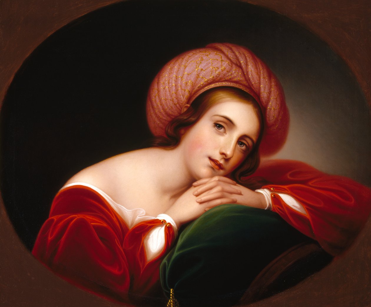 İdealleştirilmiş Portre, c.1845 by Rembrandt Peale