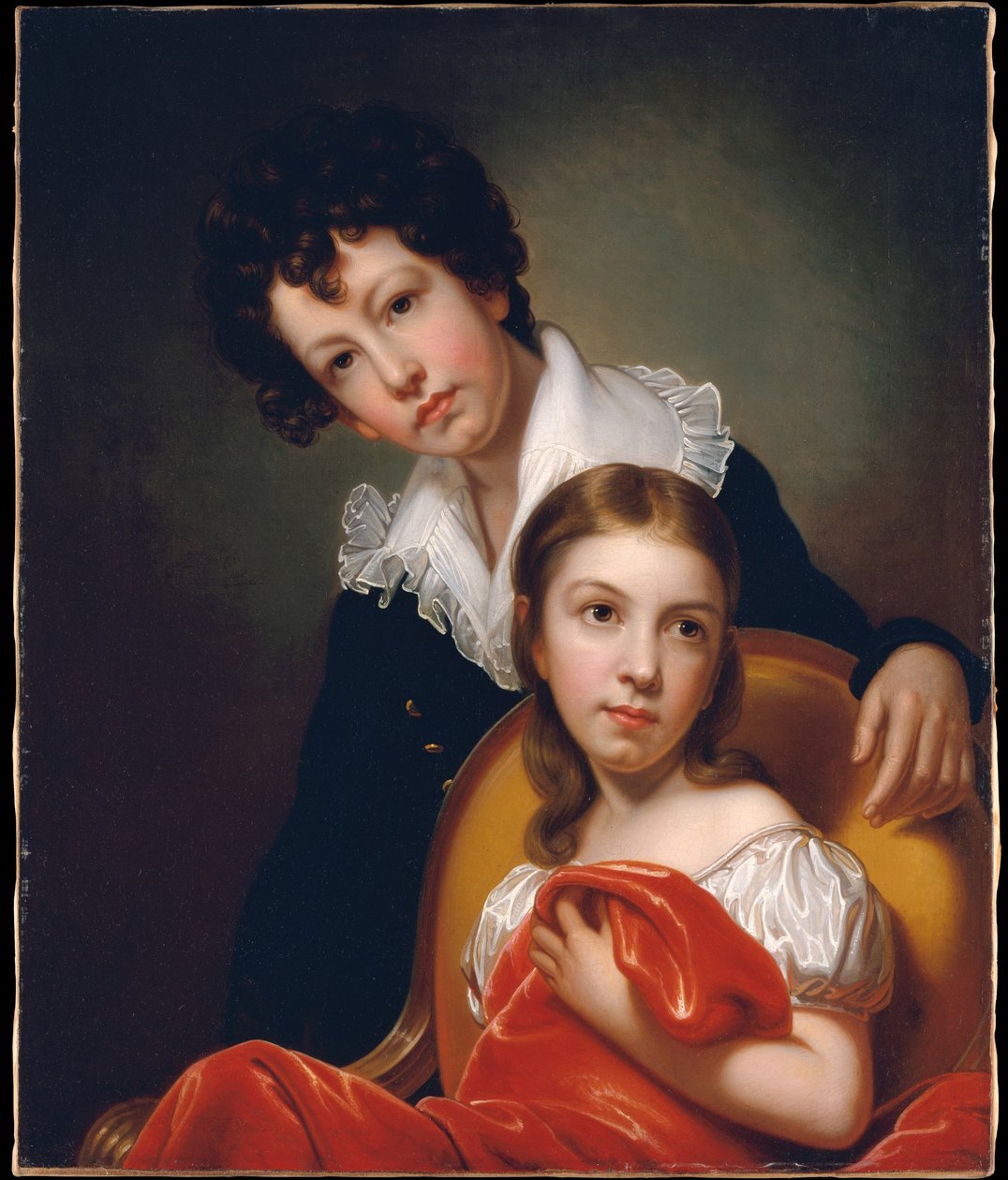 Michael Angelo ve Emma Clara Peale by Rembrandt Peale