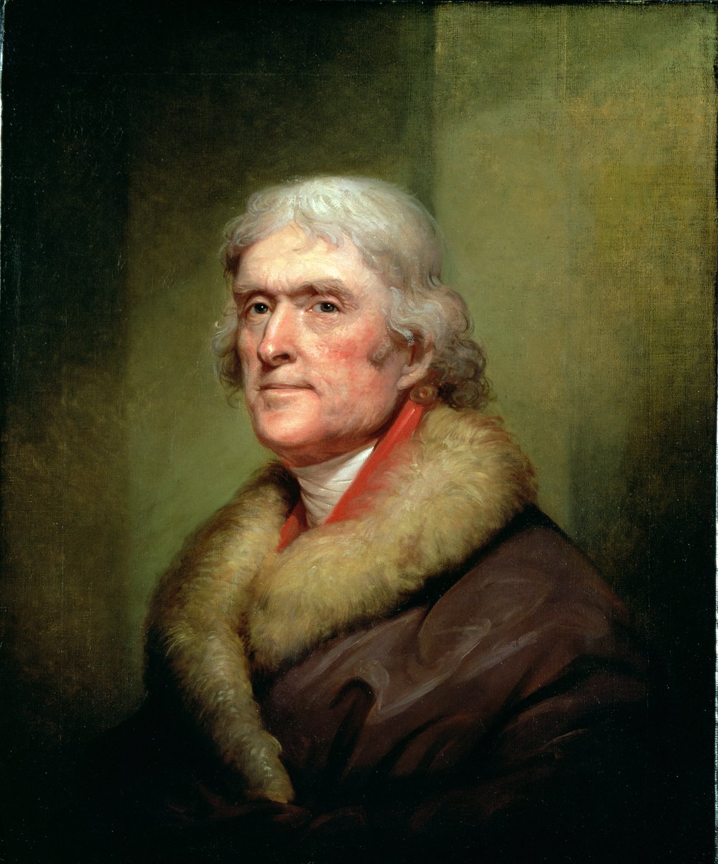 ಥಾಮಸ್ ಜೆಫರ್ಸನ್ ಅವರ ಭಾವಚಿತ್ರ, 1805 ಟರ್ಕಿ by Rembrandt Peale