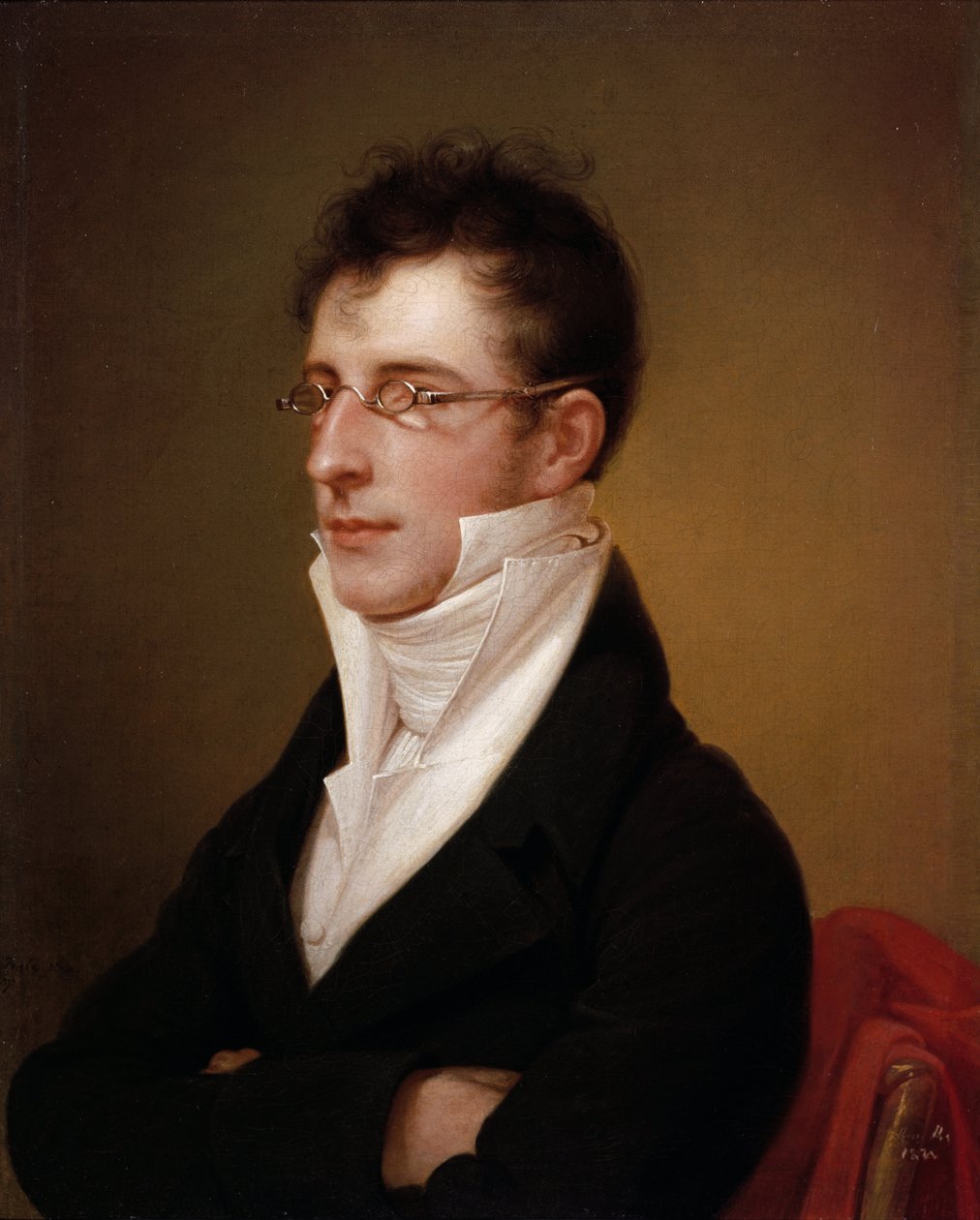 Rubens yanında by Rembrandt Peale