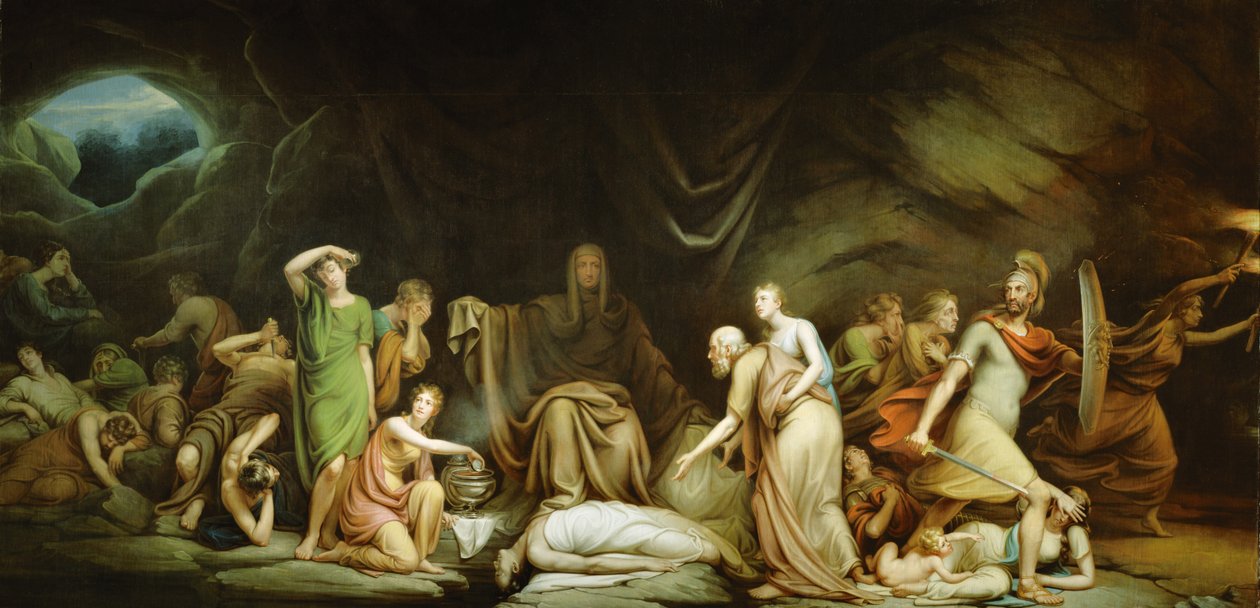 Ölüm Mahkemesi, 1820 by Rembrandt Peale