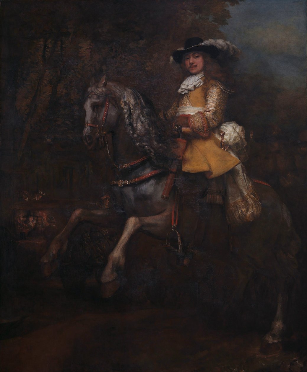 Atlı Frederick Rihel by Rembrandt van Rijn