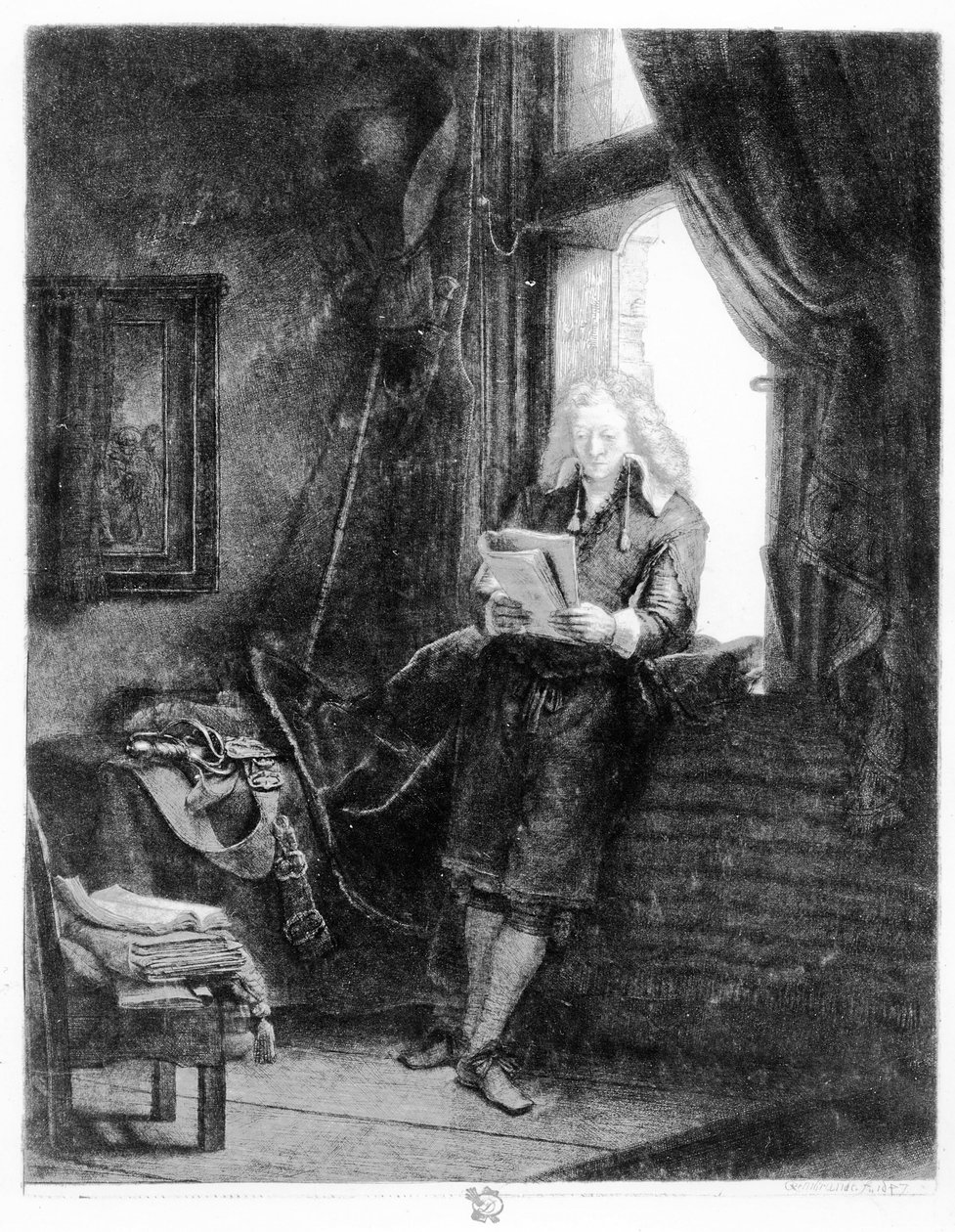 Altı Ocak, 1647 by Rembrandt van Rijn