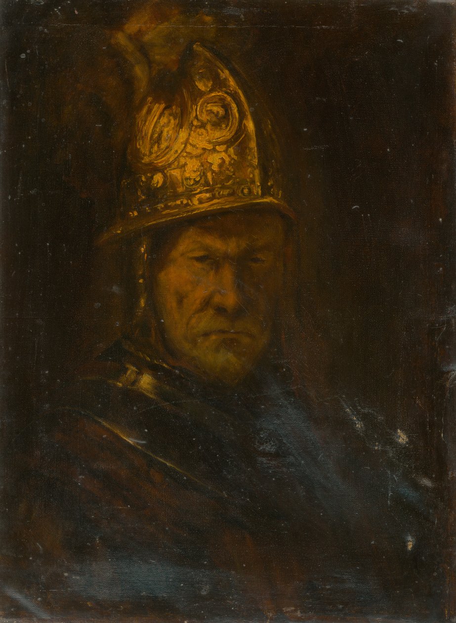 Altın miğferli adam by Rembrandt van Rijn