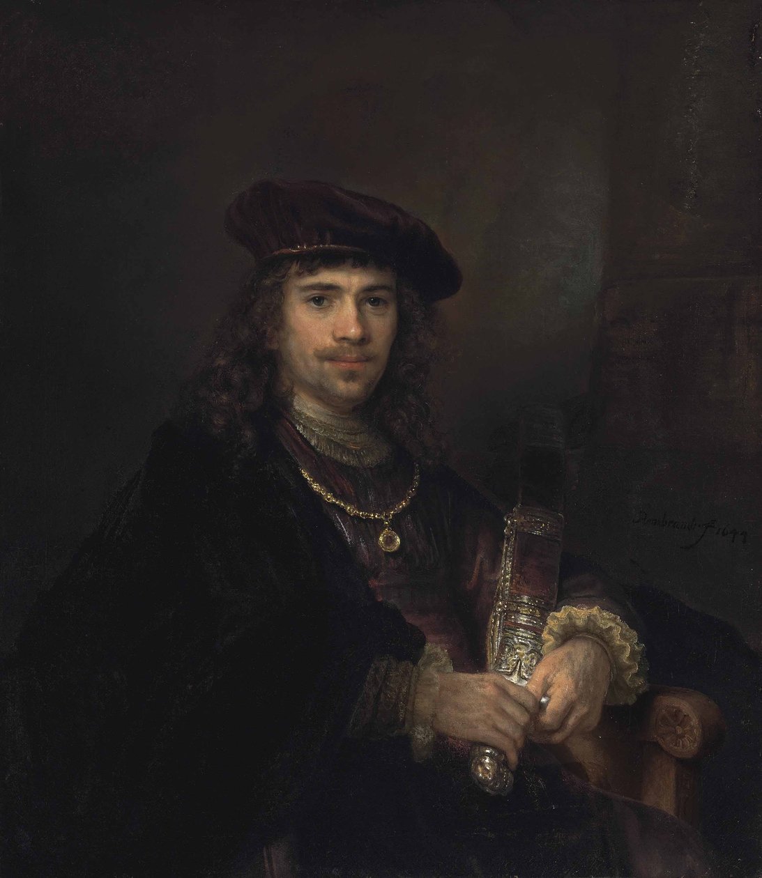 Kılıçlı Adam by Rembrandt van Rijn