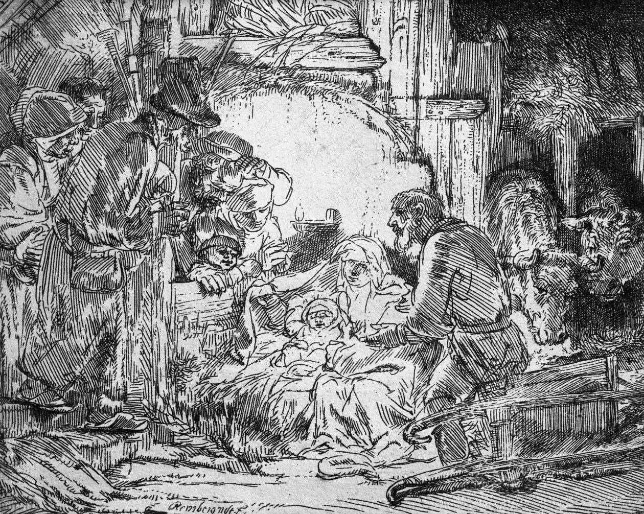 Doğuş, 1654 by Rembrandt van Rijn