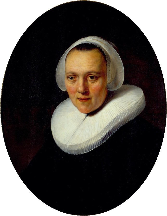 Kırk Yaşında Bir Kadının Portresi by Rembrandt van Rijn
