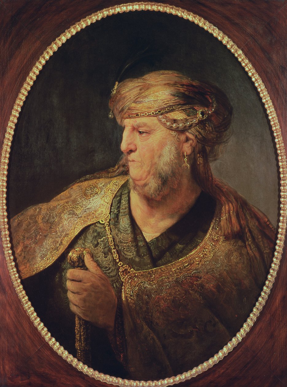 Doğu Kostümlü Bir Adamın Portresi, 1633 by Rembrandt van Rijn