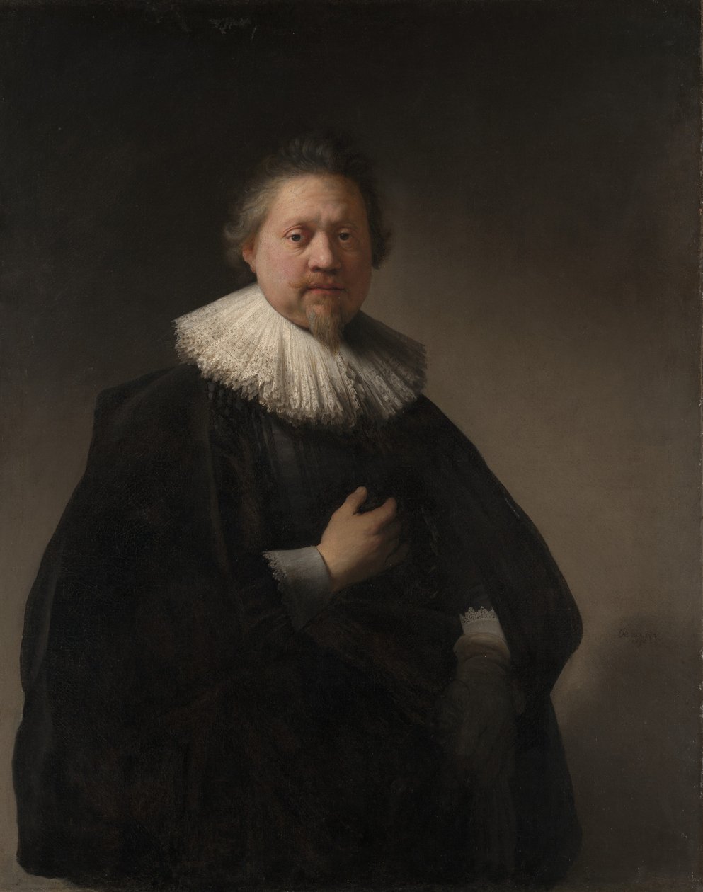 Muhtemelen Van Beresteyn Ailesinden Bir Adamın Portresi by Rembrandt van Rijn