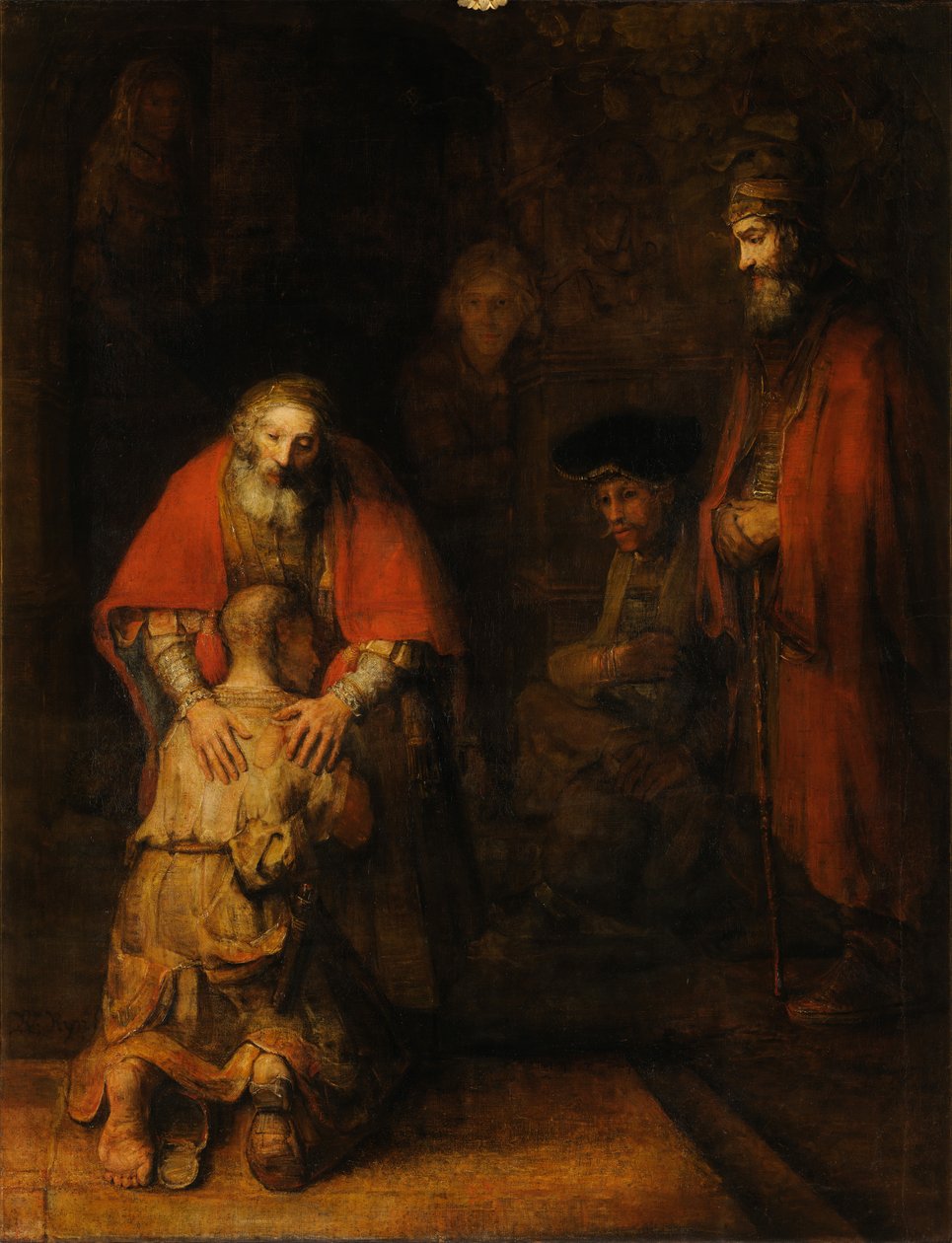 Prodigal Oğlunun Dönüşü by Rembrandt van Rijn