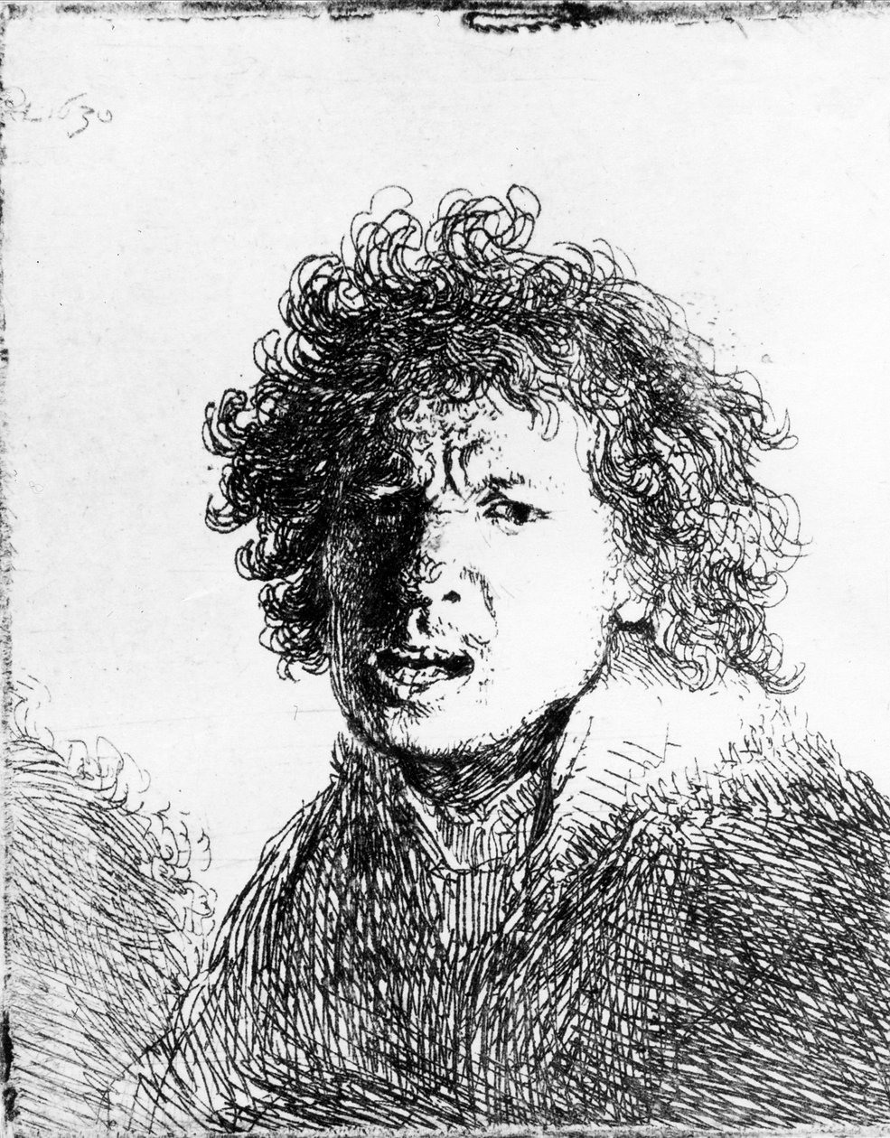 Otoportre, 1630 by Rembrandt van Rijn