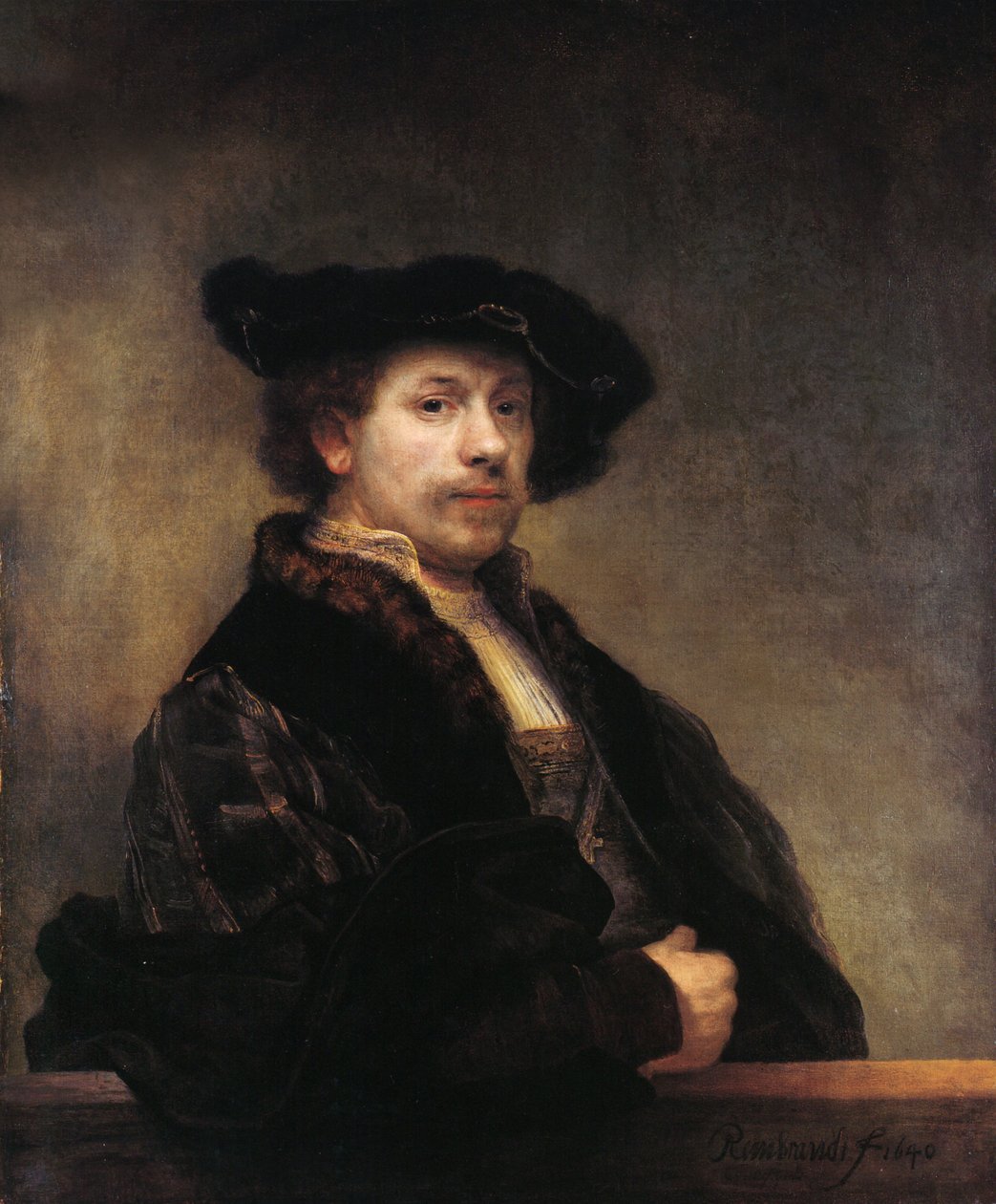 otoportre by Rembrandt van Rijn
