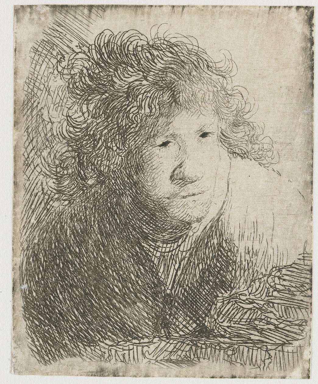 otoportre by Rembrandt van Rijn