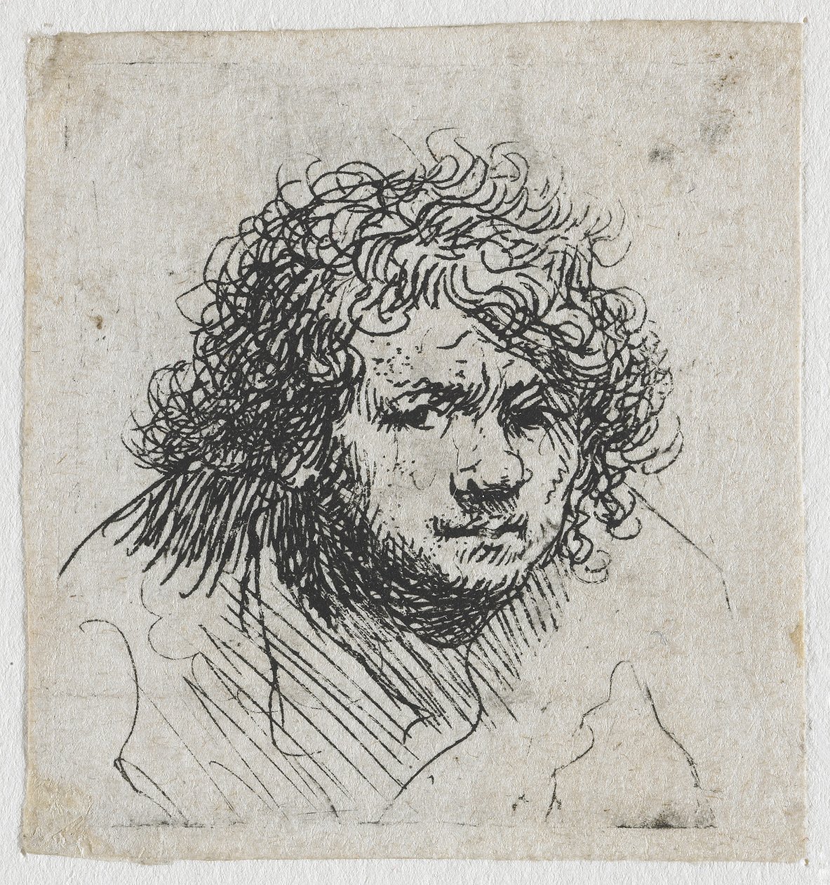otoportre by Rembrandt van Rijn