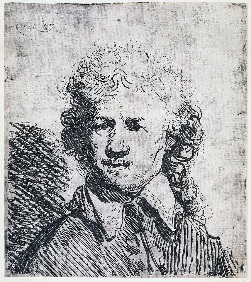otoportre by Rembrandt van Rijn