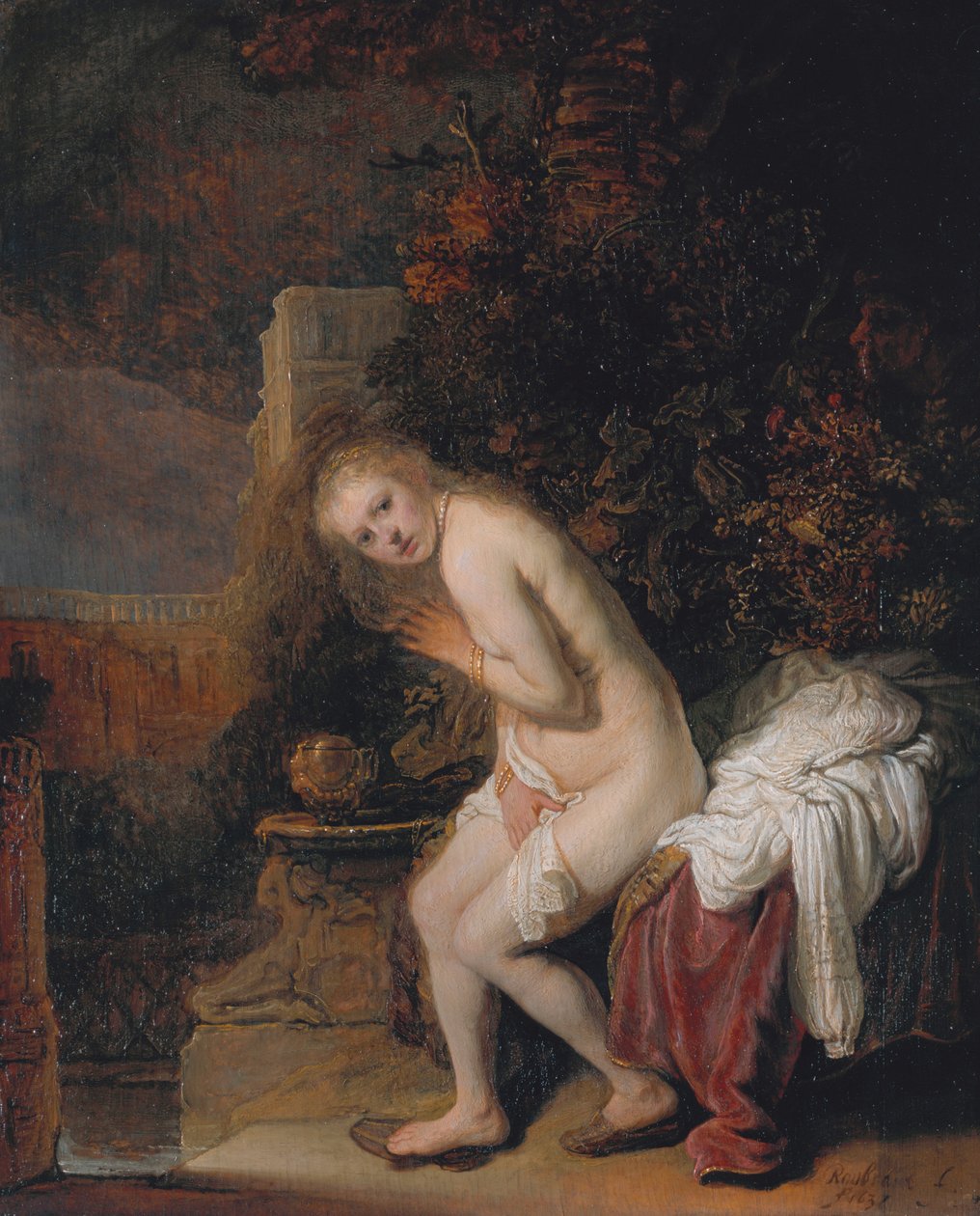 suzanna by Rembrandt van Rijn