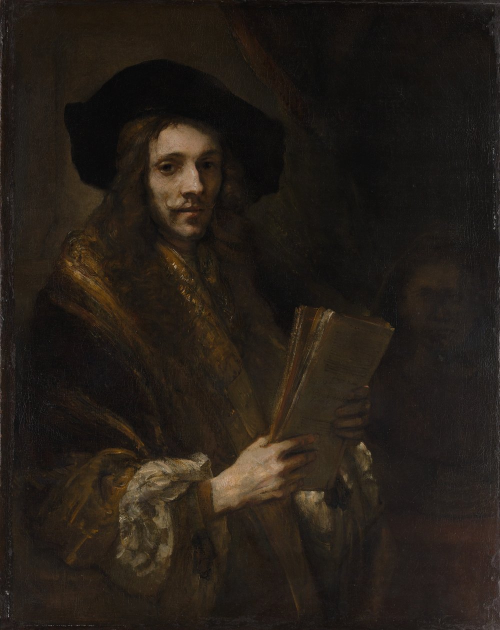 müzayedeci by Rembrandt van Rijn