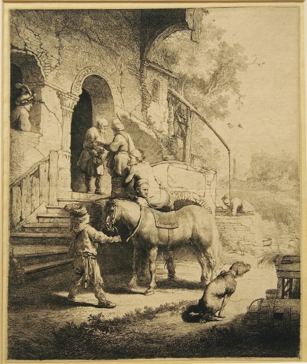İyi Samiriyeli by Rembrandt van Rijn