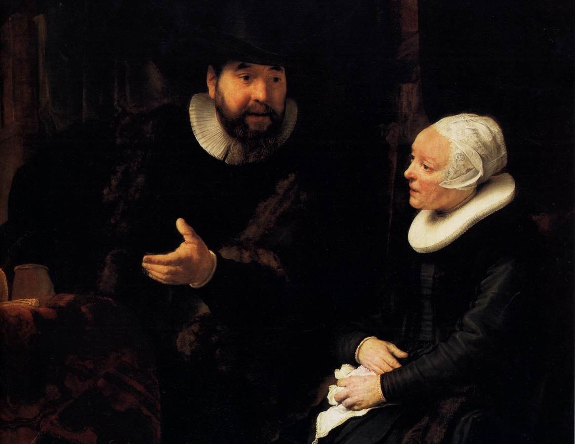 Mennonite Bakan Cornelis Claesz by Rembrandt van Rijn