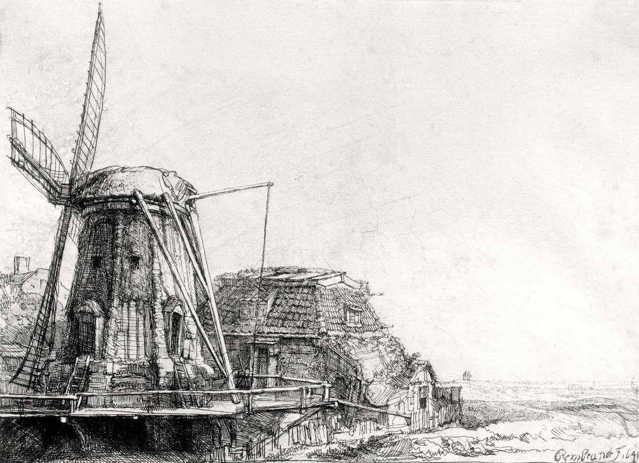 The Mill, 1641   by Rembrandt van Rijn