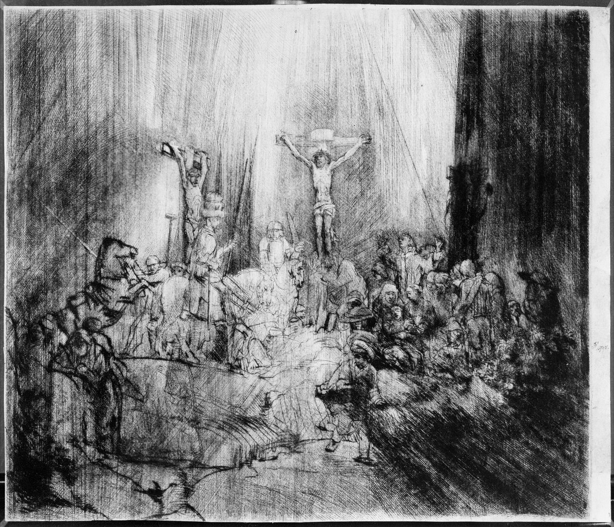 Üç Haç, 1653 by Rembrandt van Rijn