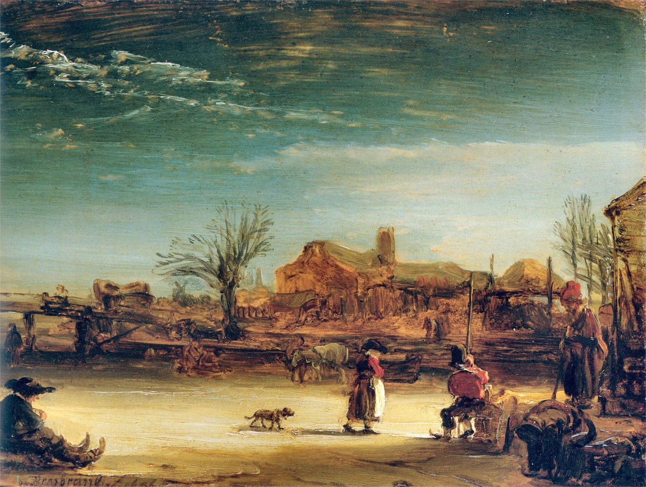 Kış Manzarası by Rembrandt van Rijn